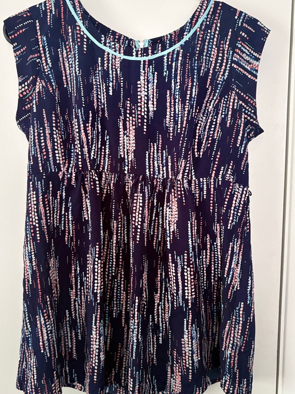 Motherhood Maternity Navy Printed Blouse – Size XS